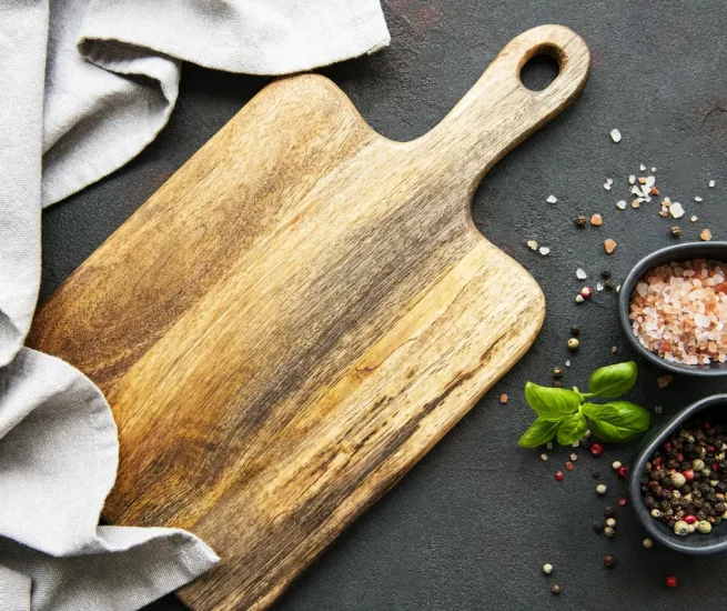 drewniana deska do krojenia